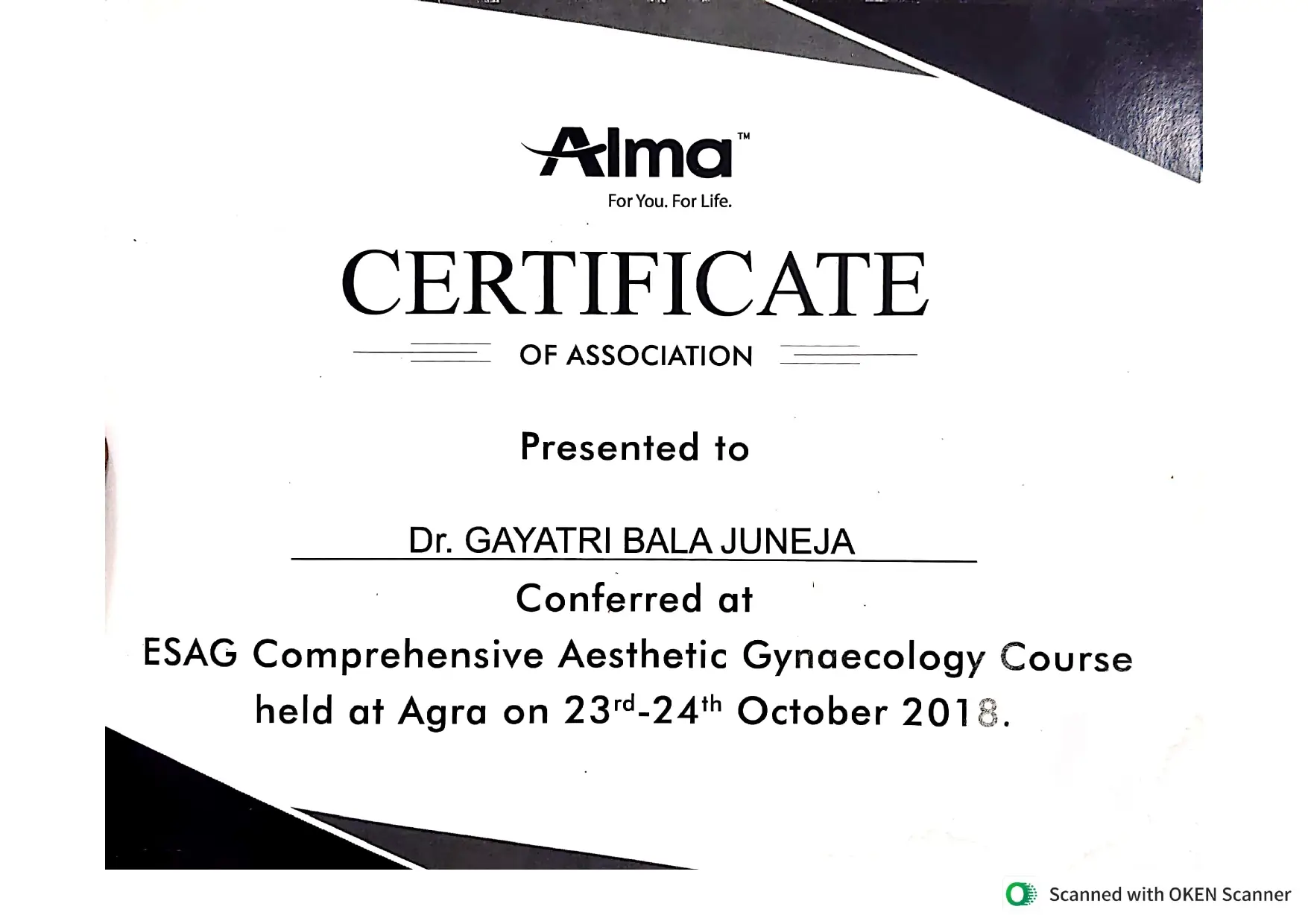 Doctor Certificate 4